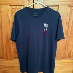 Under Armour Men's Dark Blue Graphic Tee